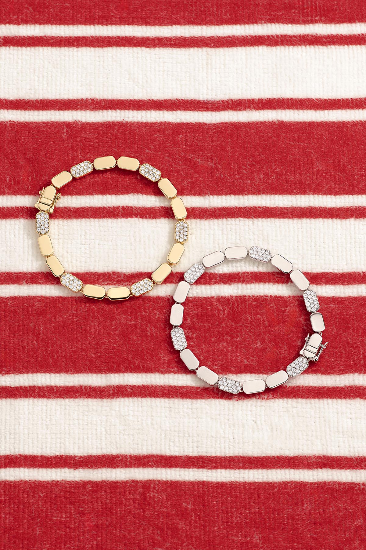 APM Monaco Pavage Bracelet - Silver