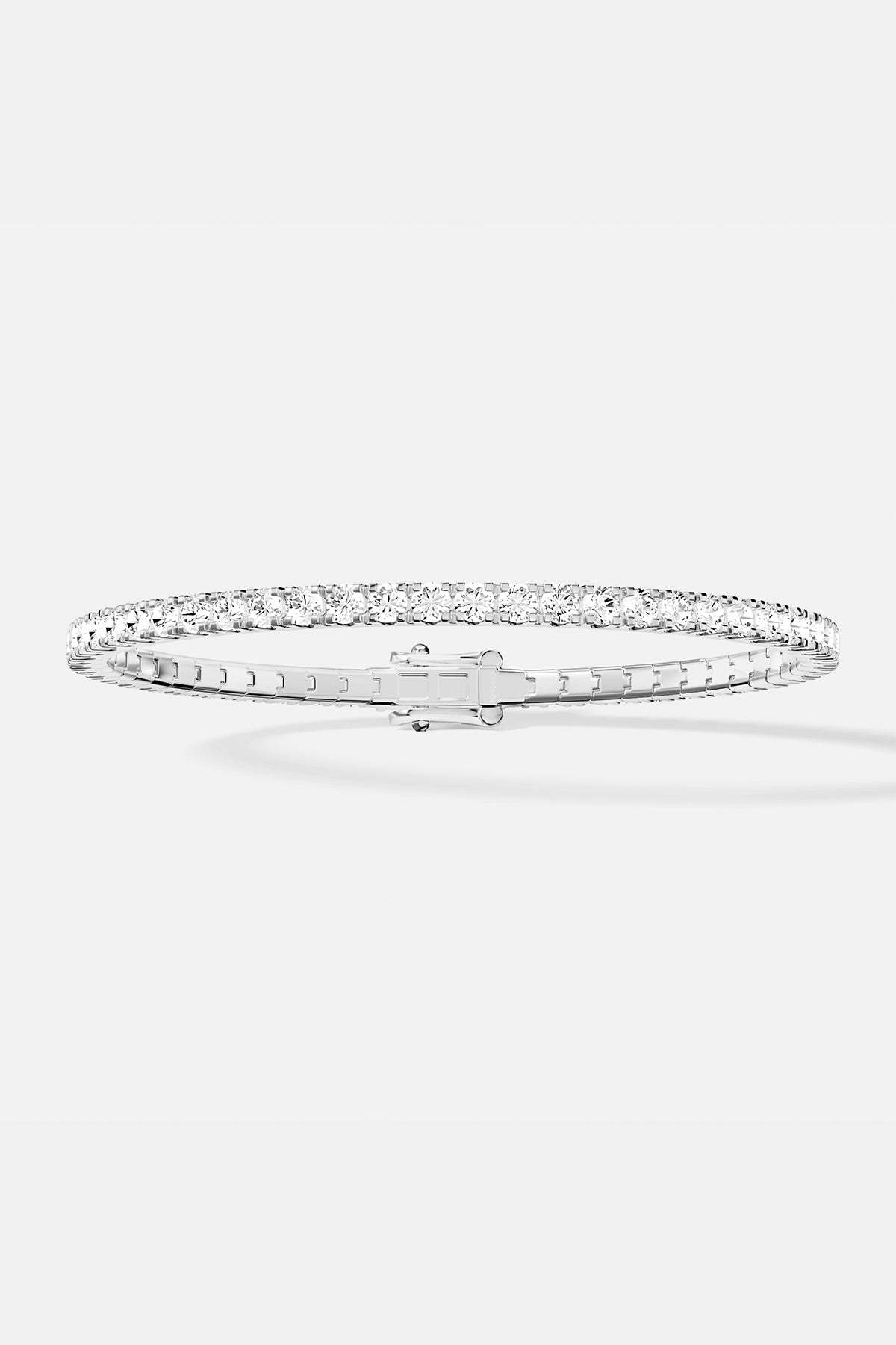 APM Monaco Tennis Fine Bracelet - Silver