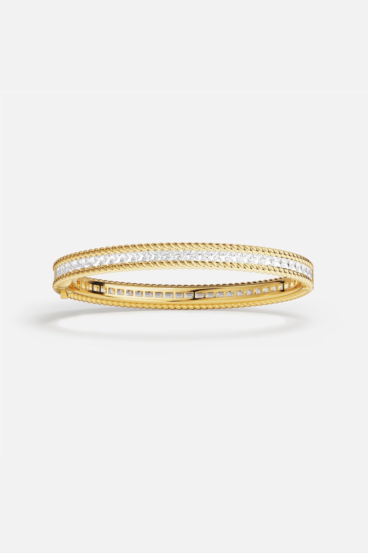 APM Monaco Cordage Bangle - Yellow Gold