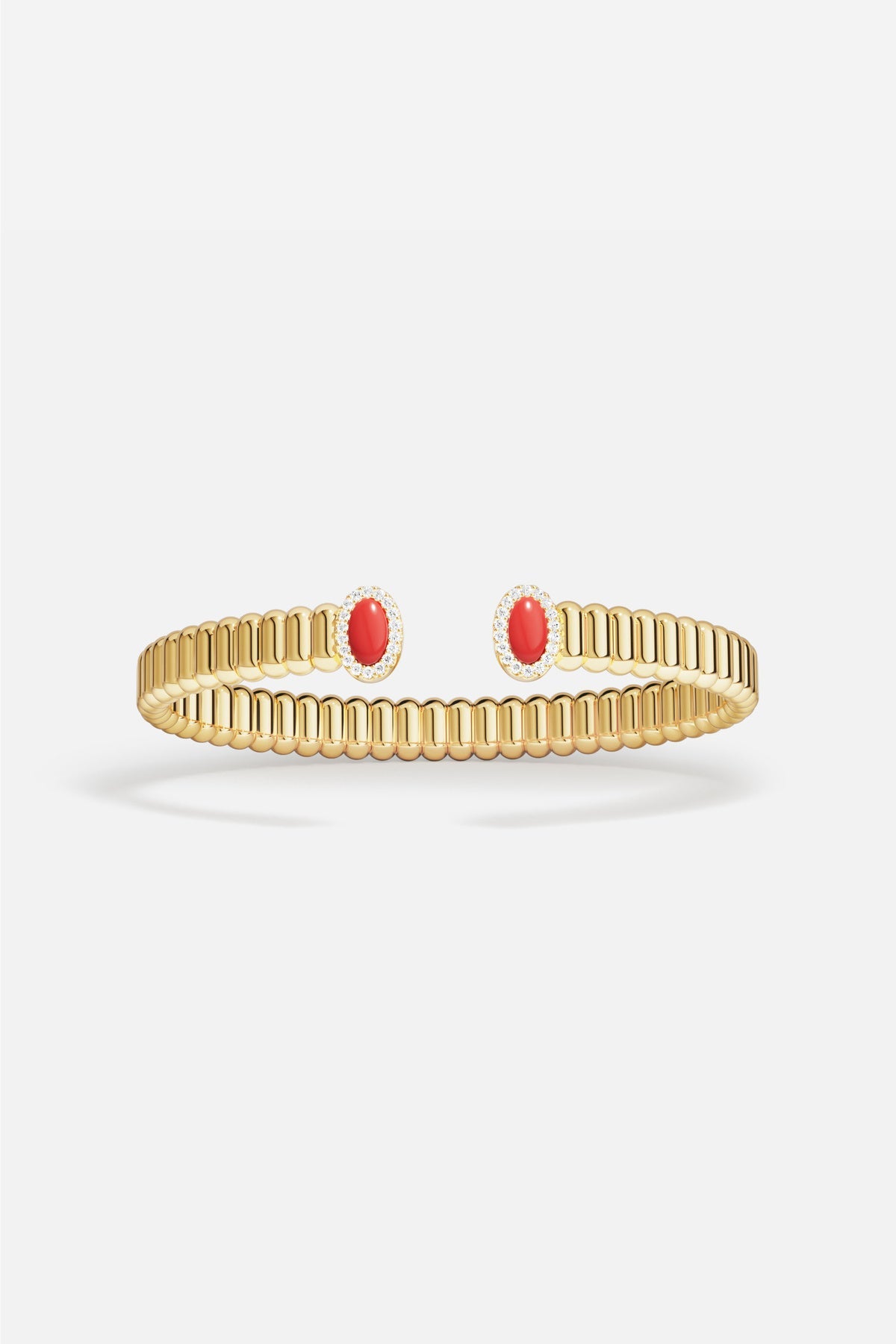 APM Monaco Les Calanques Corail Bangle - Coral