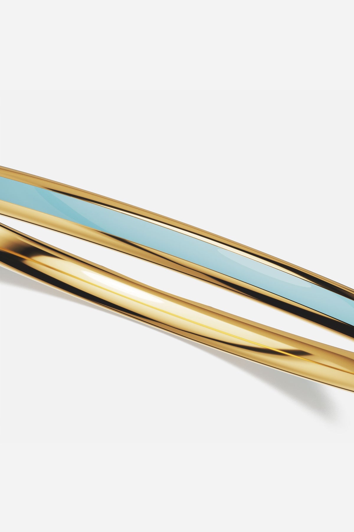 APM Monaco Riviera Lagon Bangle - Yellow Gold / Blue