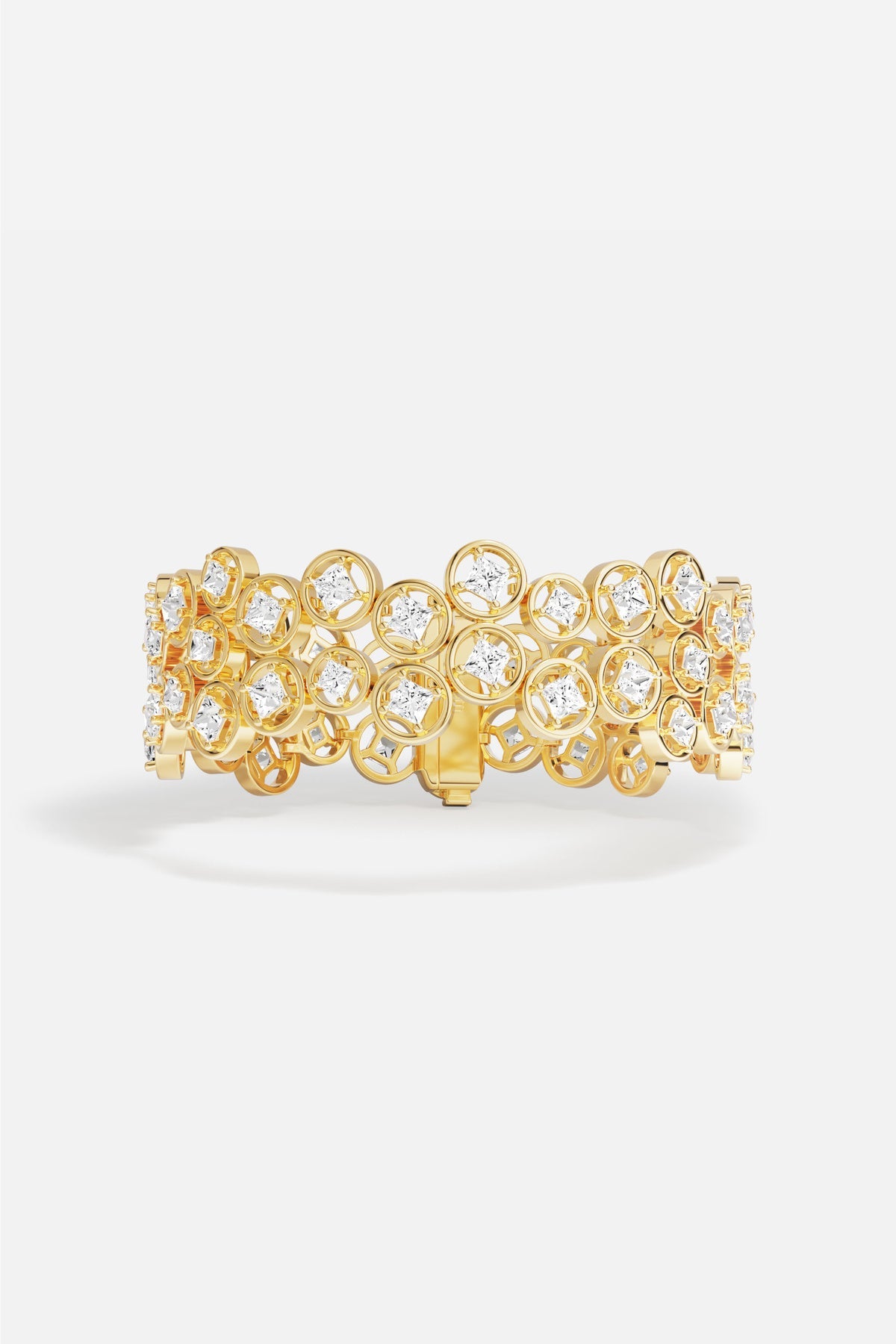 APM Monaco Les Bulles d'Eau Double Bracelet - Yellow Gold