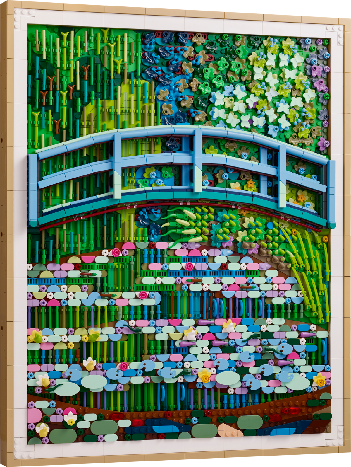 LEGO Art Claude Monet Bridge over a Pond of Water Lilies 31220