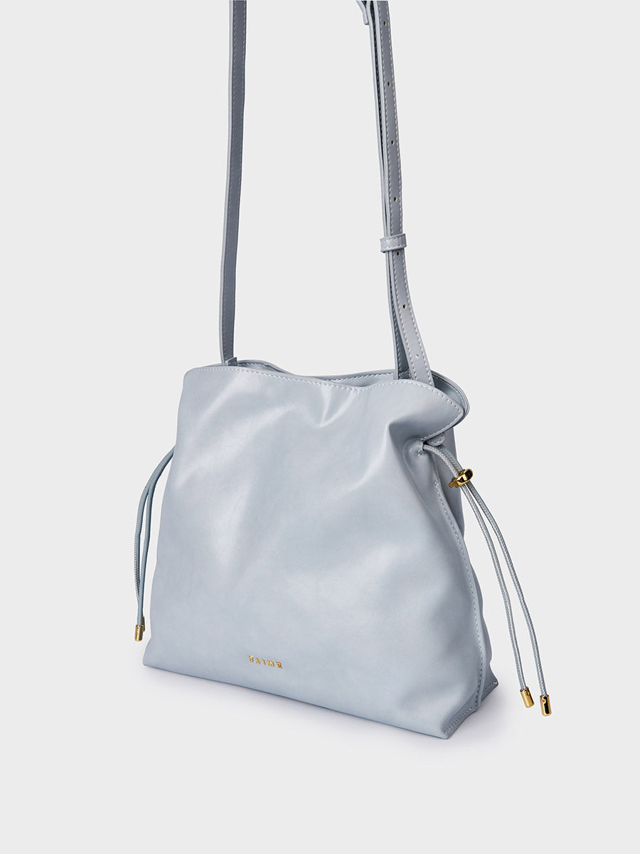 【S'AIME】セメ PUレザーバケットバッグ(S)2way (SBG35-A1168S) S'AIME】セメ PUレザーバケットバッグ(S)2way (SBG35-A1168S) (S