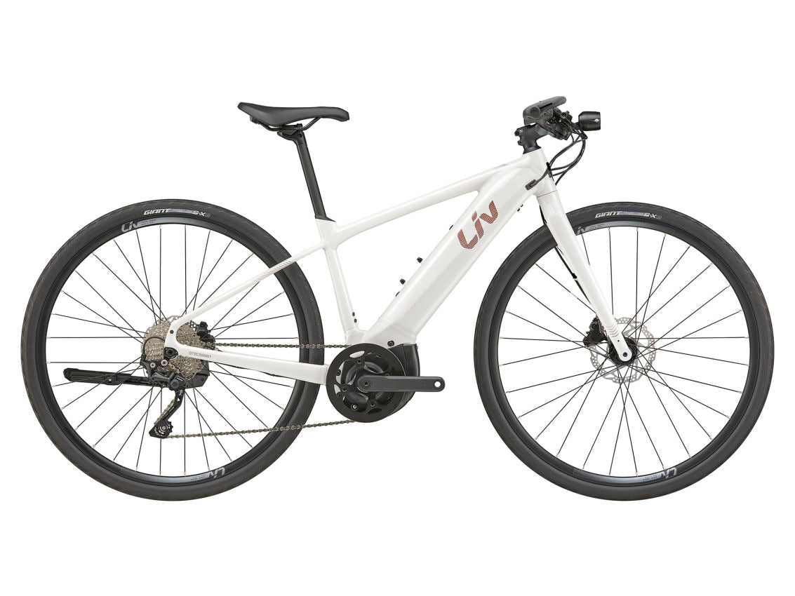Liv Thrive E+ 2026 – White/Soft Lavender