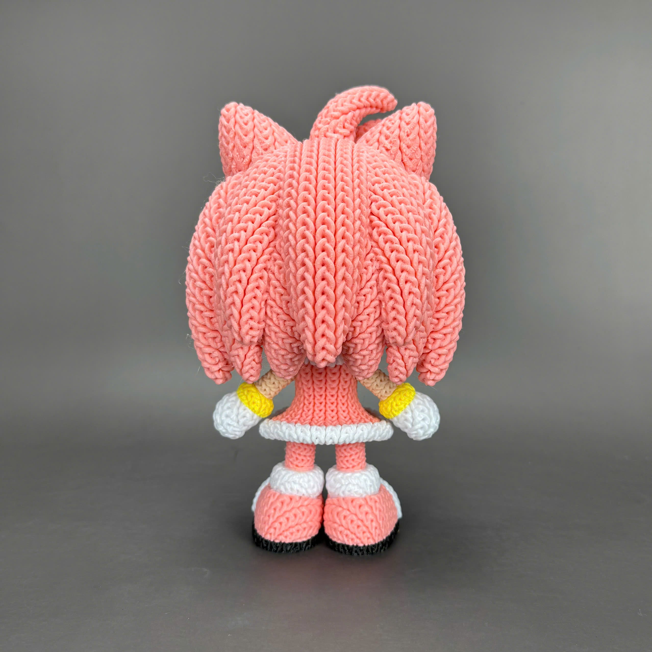 3D Knitted Figure Character - Amy Rose – Night Market PH