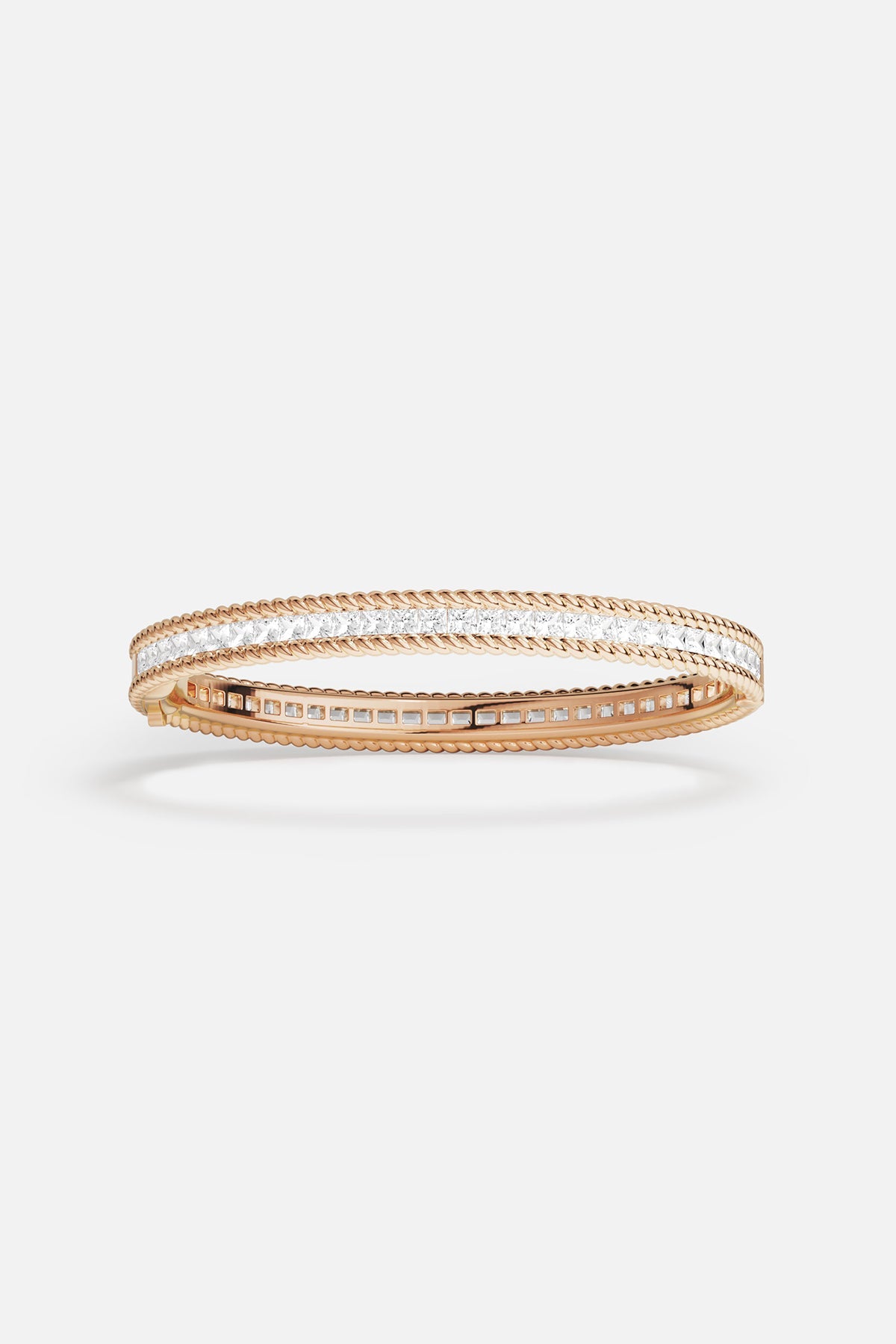 APM Monaco Cordage Bangle - Rose Gold