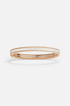 APM Monaco Cordage Bangle - Rose Gold
