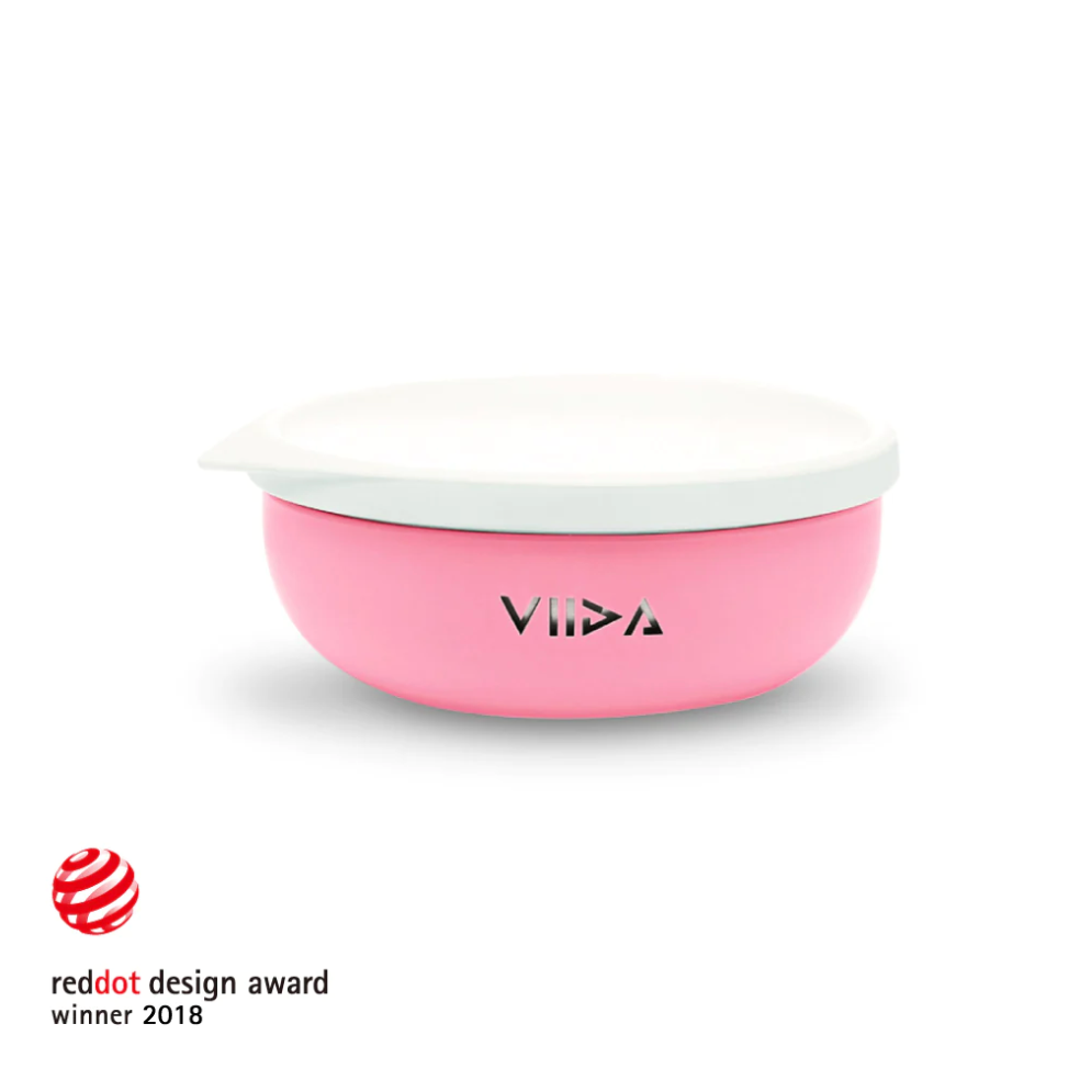 VIIDA Soufflé antibacterial stainless steel serving bowl