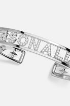 APM Monaco Personalized Morse Bracelet - Silver