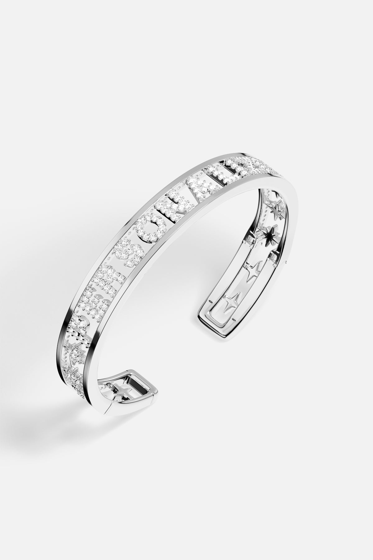 APM Monaco Personalized Morse Bracelet - Silver