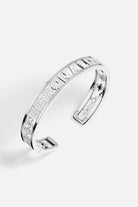 APM Monaco Personalized Morse Bracelet - Silver