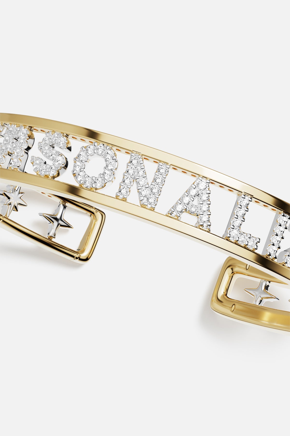 APM Monaco Personalized Morse Bracelet - Yellow Gold