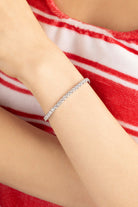 APM Monaco Tennis Bracelet - Silver