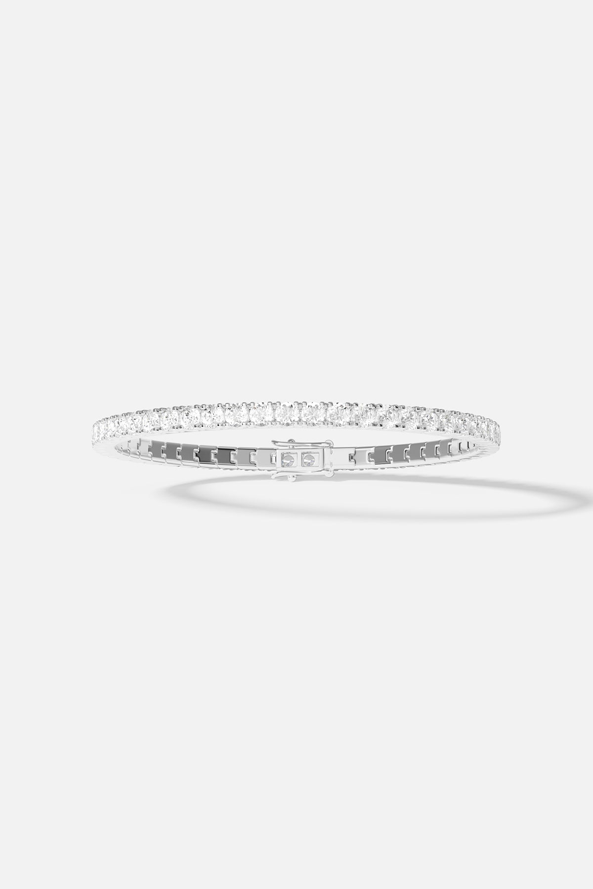 APM Monaco Tennis Bracelet - Silver
