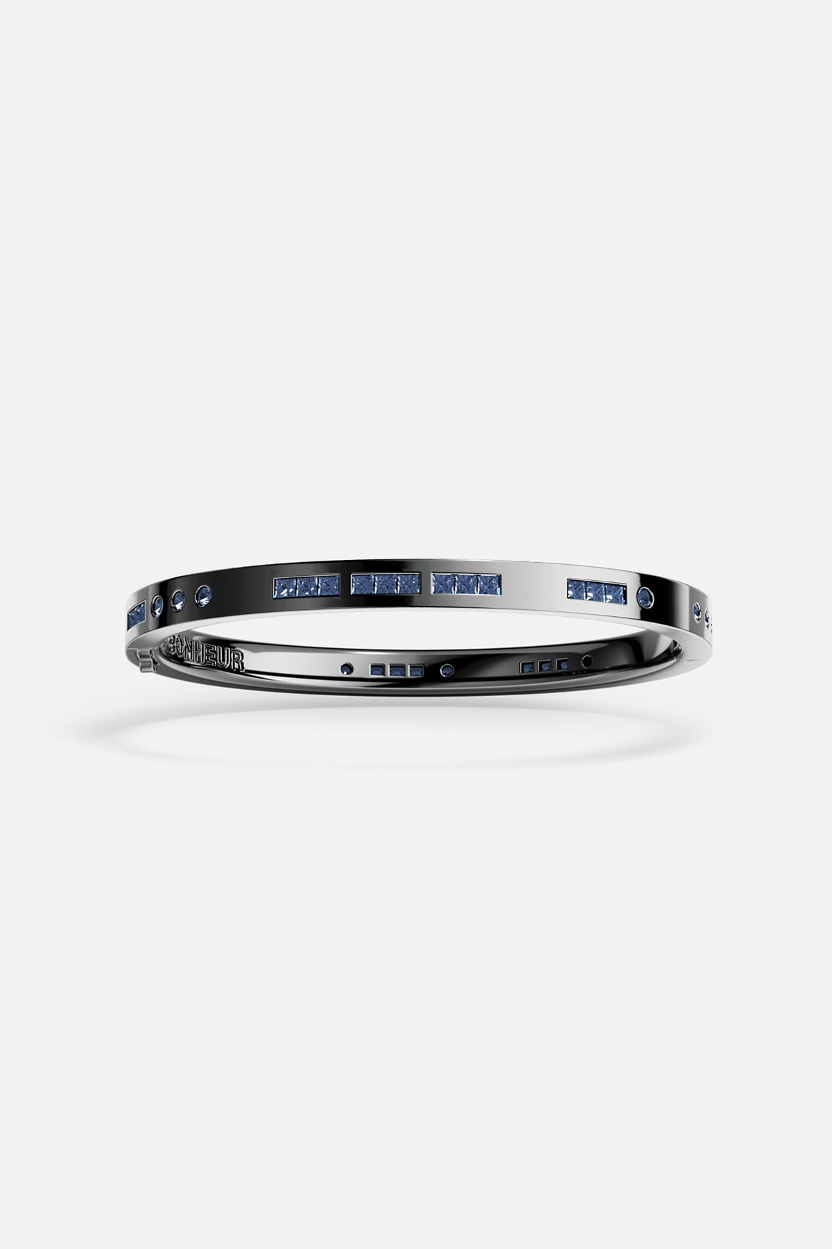 APM Monaco Morse BONHEUR Bangle - Blue