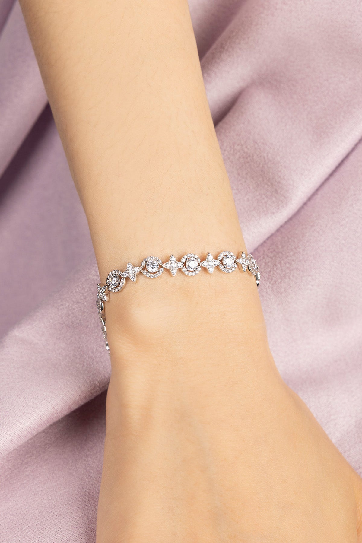APM Monaco Meteorites Glamour Bracelet - Silver