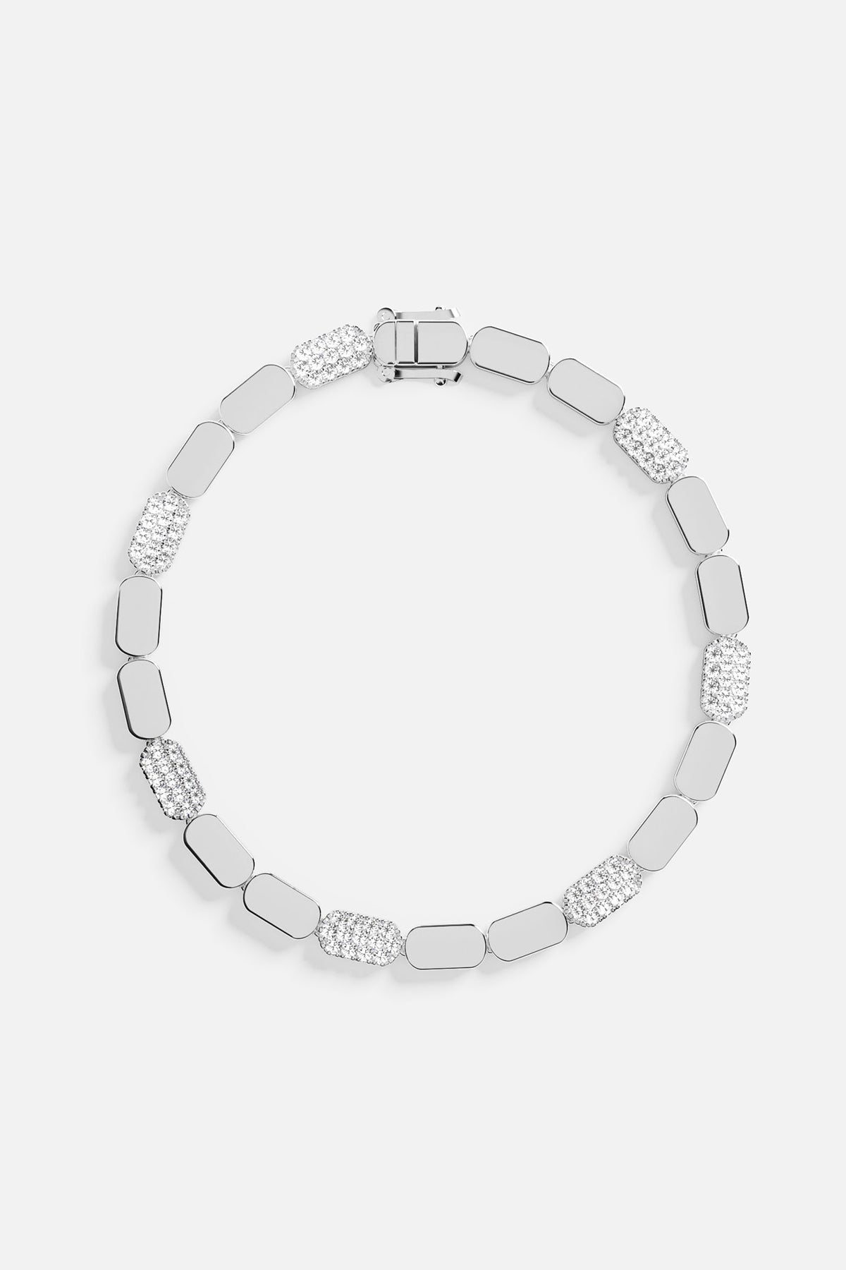 APM Monaco Pavage Bracelet - Silver