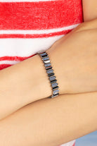 APM Monaco Up and Down Statement Bracelet - Blue