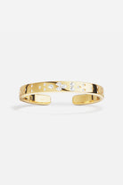 APM Monaco Les Gouttelettes Statement Bangle - Yellow Gold