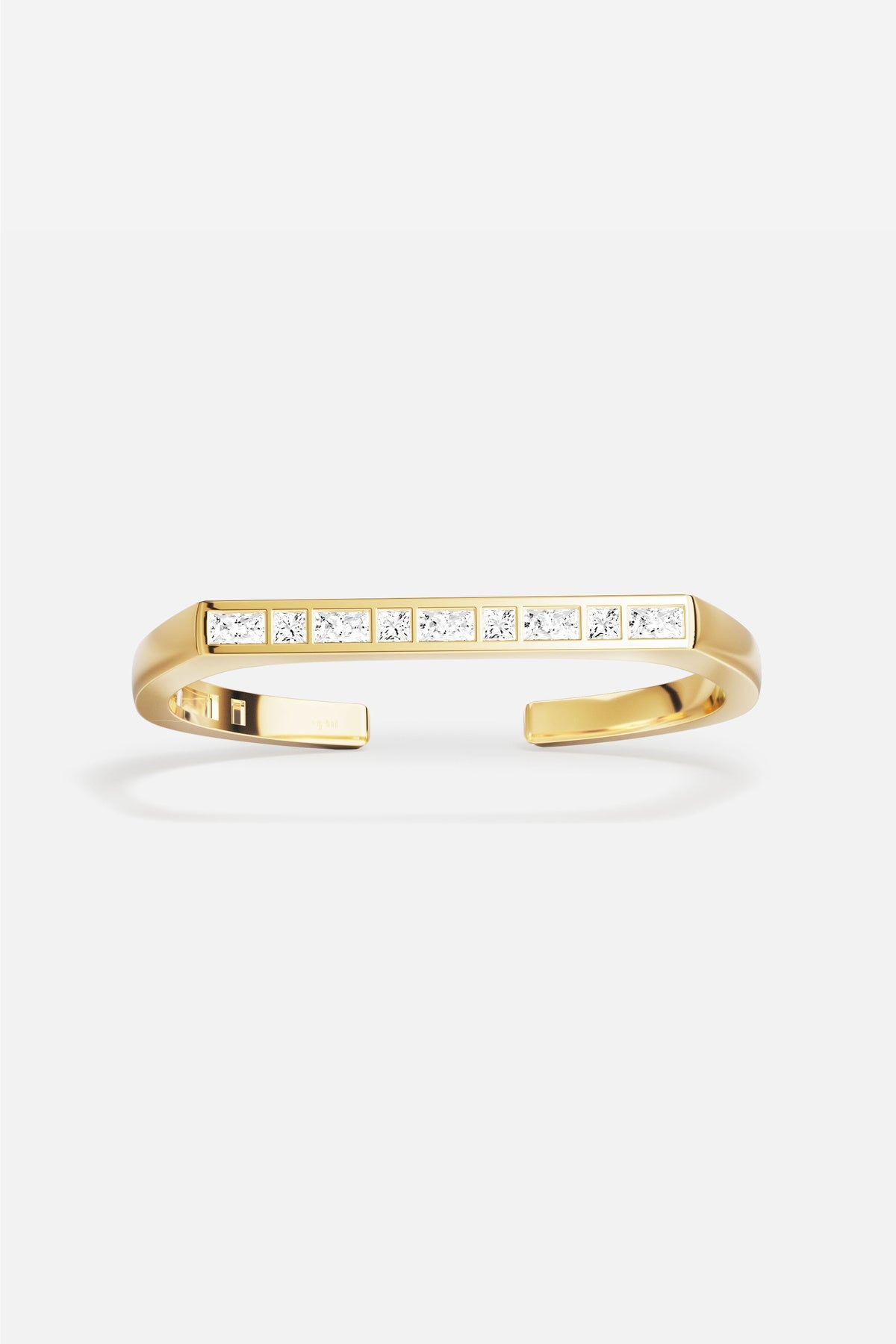 APM Monaco Les Reflets Bangle - Yellow Gold