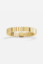 APM Monaco Up and Down Gold Pave Bracelet - Yellow Gold