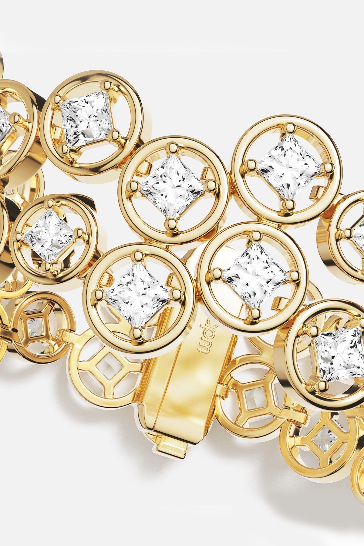 APM Monaco Les Bulles d'Eau Double Bracelet - Yellow Gold