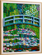 LEGO Art Claude Monet Bridge over a Pond of Water Lilies 31220
