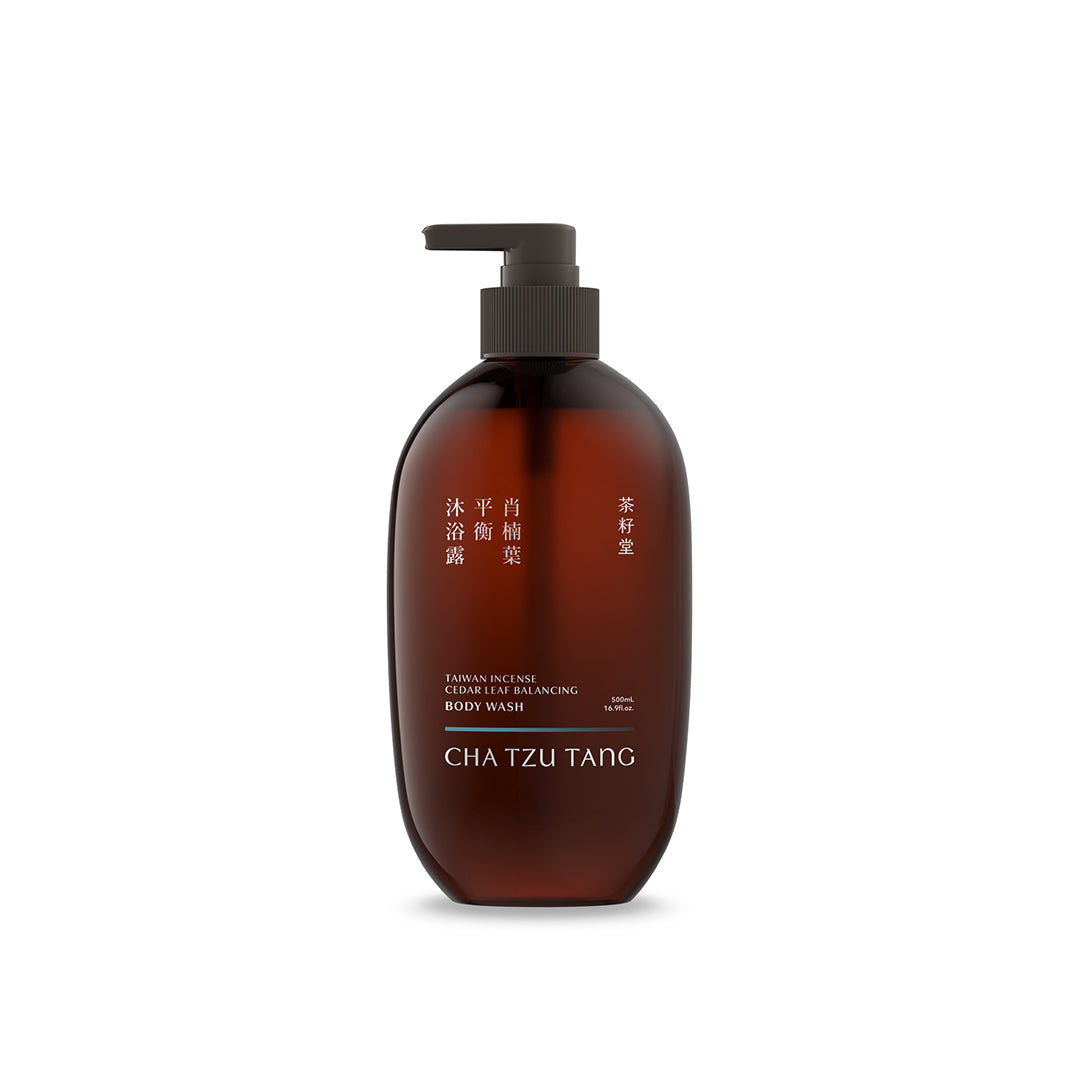 CHA TZU TANG Taiwan Incense Cedar Leaf Balancing Body Wash - new packaging