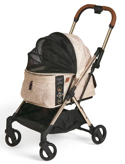 FIKAGO Free To Go Quick-Fold Lightweight Pet Stroller