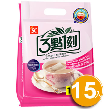 3:15PM Rose Fruity Milk Tea 20g (15 packs) – Night Market PH