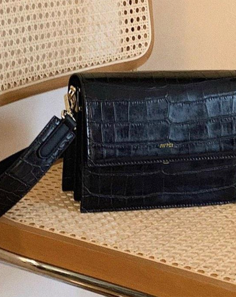 JW PEI, Bags, Jw Pei Mini Flap Bag Black Croc