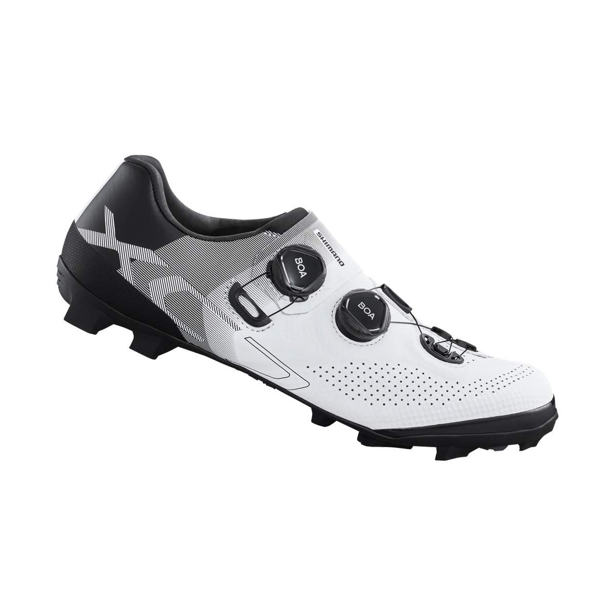 Shimano DYNALSTホワイト BOAダイヤル シューズ　　EU40 ワイドスタイル SL ボア(ゴルフ／防水／4＋1E)|51GQ2240